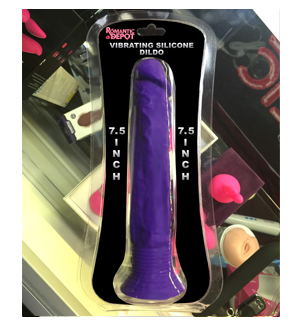   The Michaela
        Silicone Suction Cup
           Vibrating Dildo!